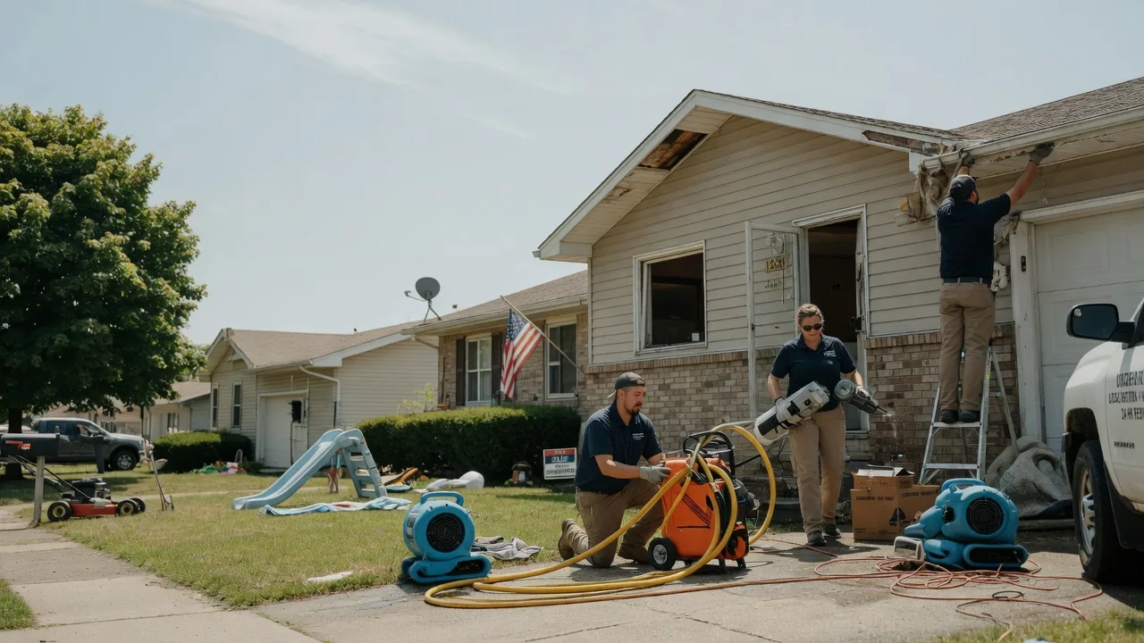 Water Damage Restoration in Christiansburg, VA near me
